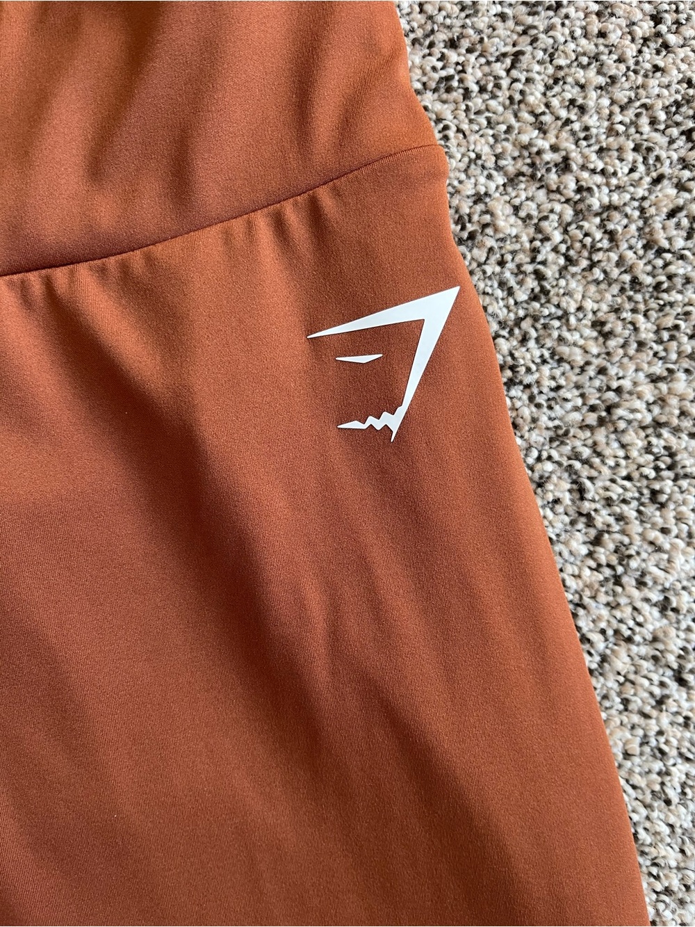 Gymshark Women's High-Rise Rust Leggings - Picture 2 of 4